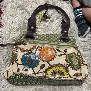 Fossil flower tote bag